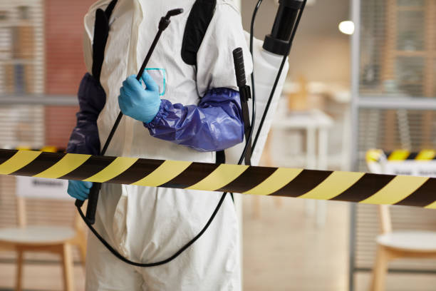 Professional Infectious Disease Decontamination technician working in Darby, PA